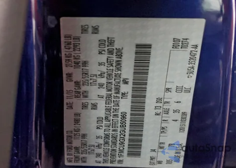 2016 Ford Escape Se z USA, uszkodzony, nr VIN 1FMCU9GX2GUB50960